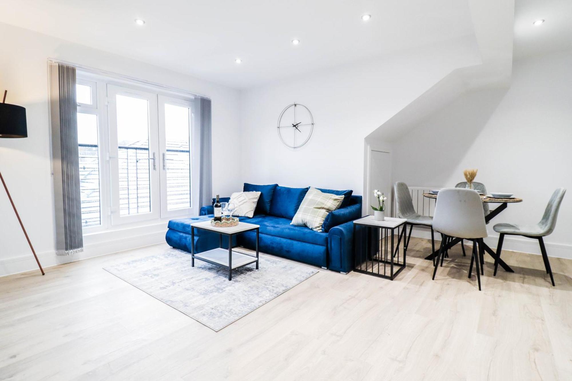 Modern 1-Bed Apartment In Buckinghamshire With Free Wifi, Parking & Garden High Wycombe Ngoại thất bức ảnh